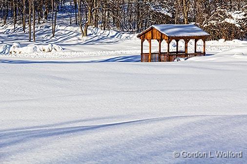 Snowbound Shelter_32647.jpg - Photographed near Perth, Ontario, Canada.